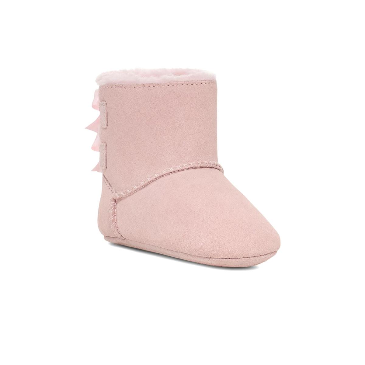 Children Unisex Boots Ugg Kids Baby Bailey Bow Infant Seashell Pink