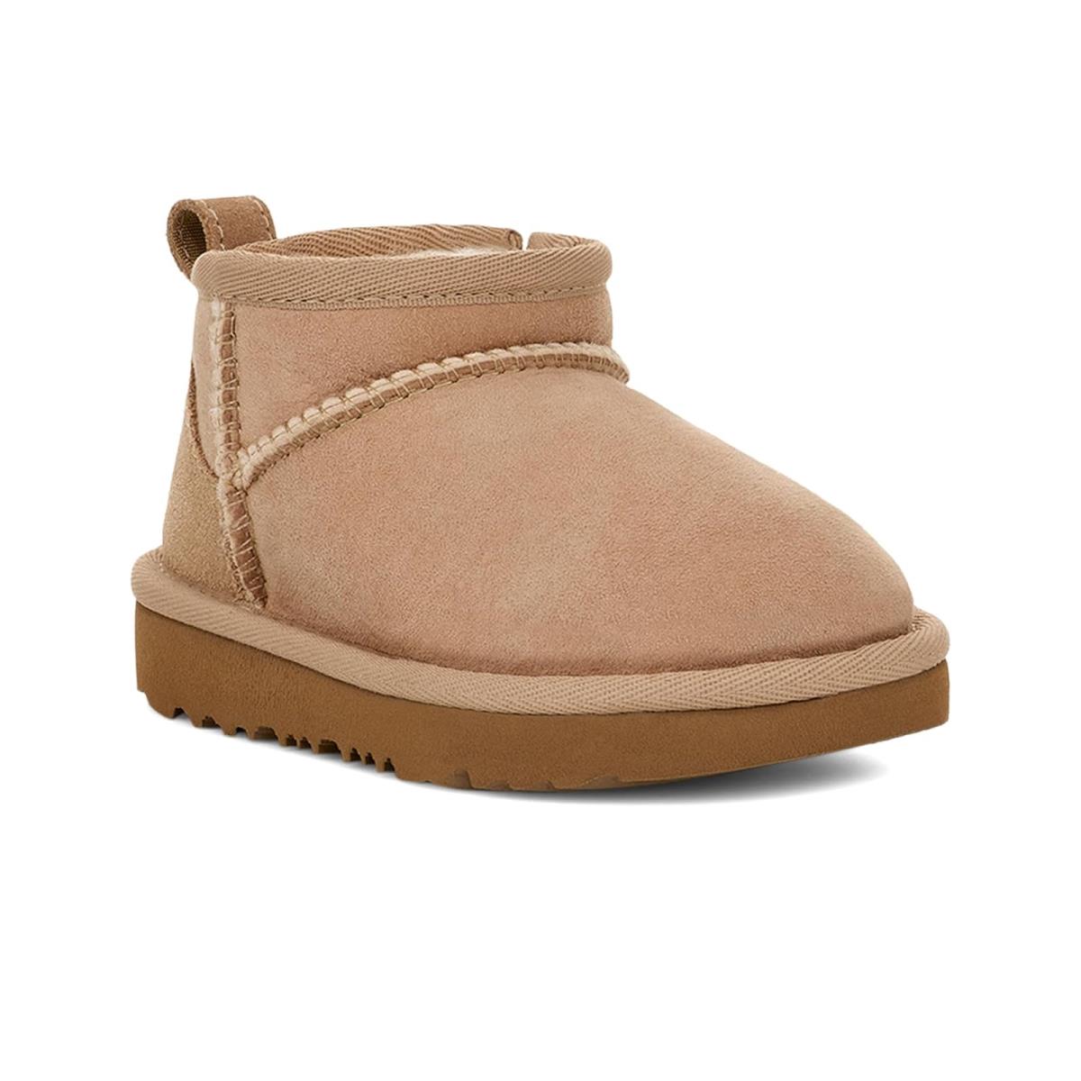 Children Unisex Boots Ugg Kids Classic Ultra Mini Toddler/little Kid Sand