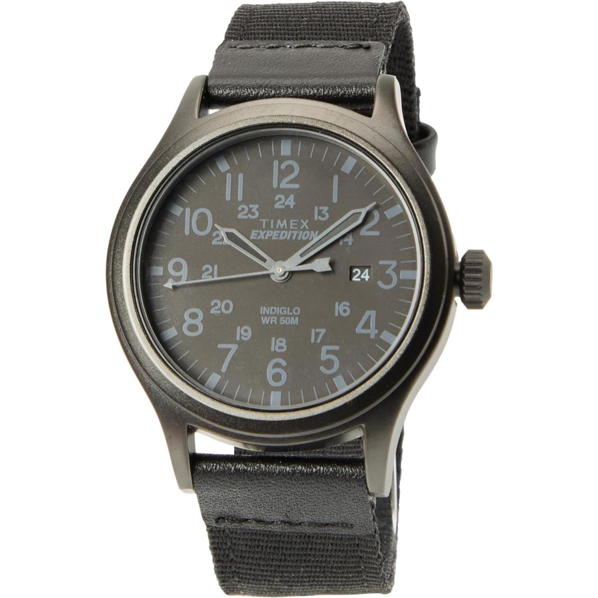 Timex Expedition Scout Men`s Watch Black Nylon/Black