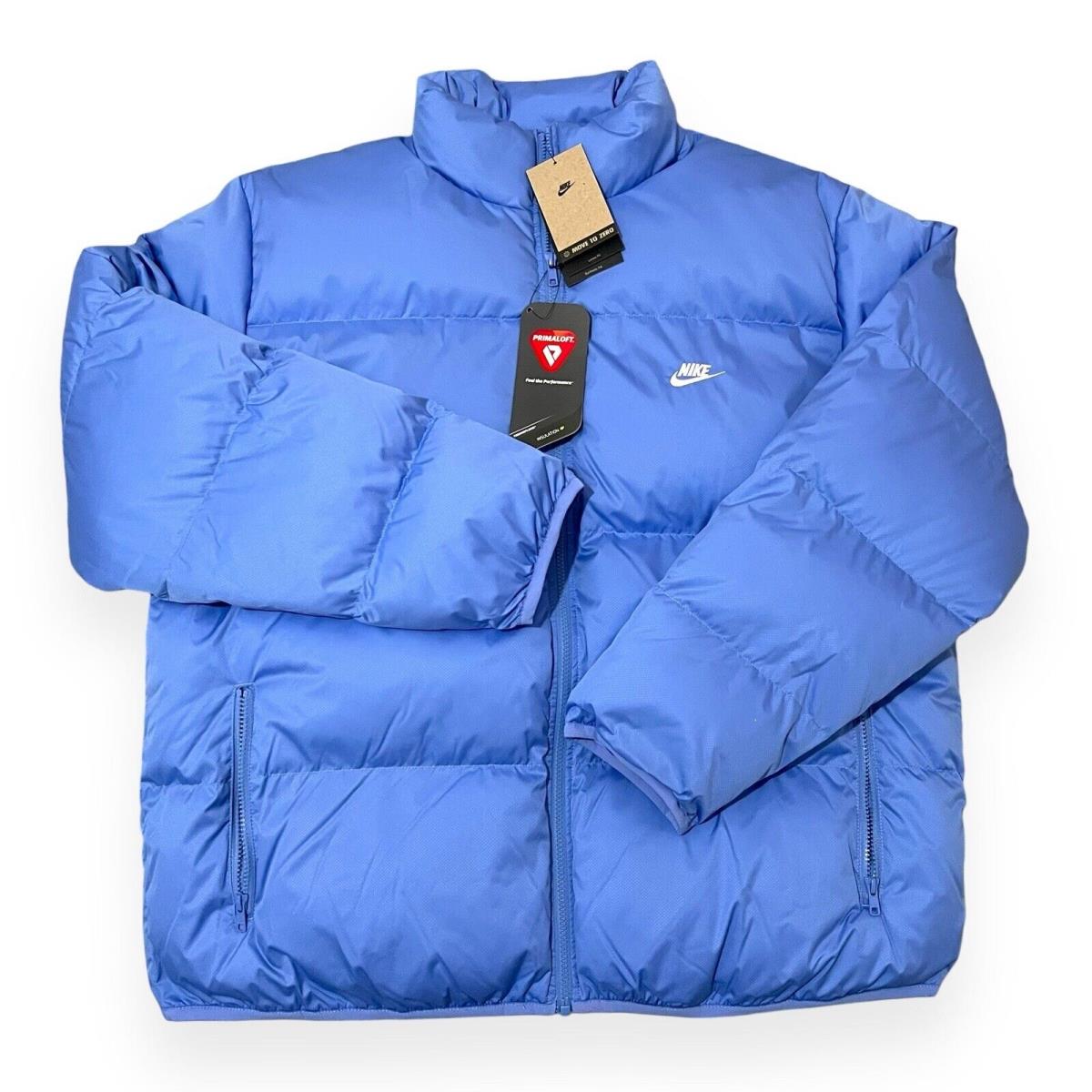 Nike Storm-fit Windrunner Primaloft Puffer Jacket Blue Men`s Size XL FB7368-450