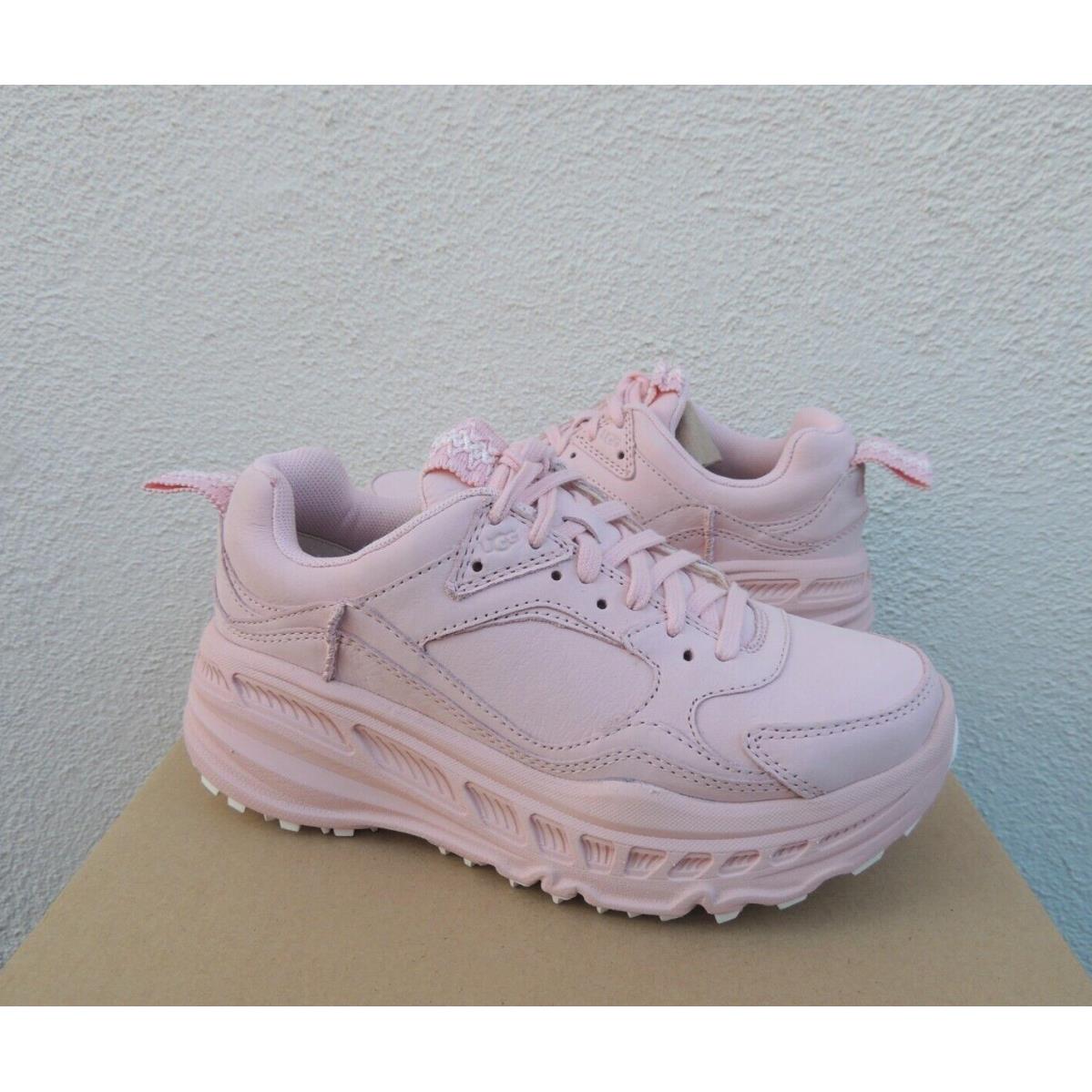 Ugg CA805 Rose Pink Nubuck Leather Active Sneaker Shoes Women US 6.5/ 37.5