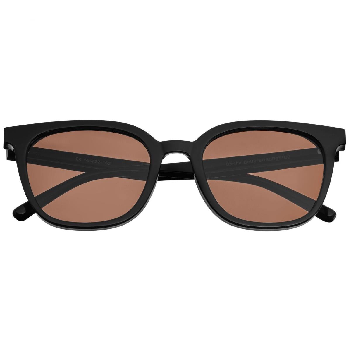 Bertha Betty Polarized Sunglasses - Black/pink