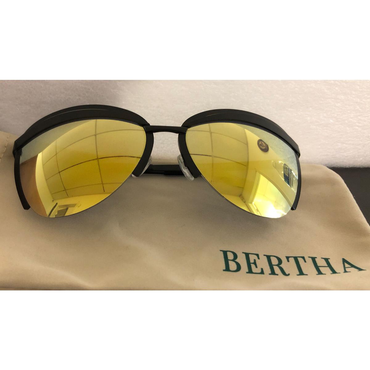 Bertha Aubree Titanium Sunglasses BRSBR017B