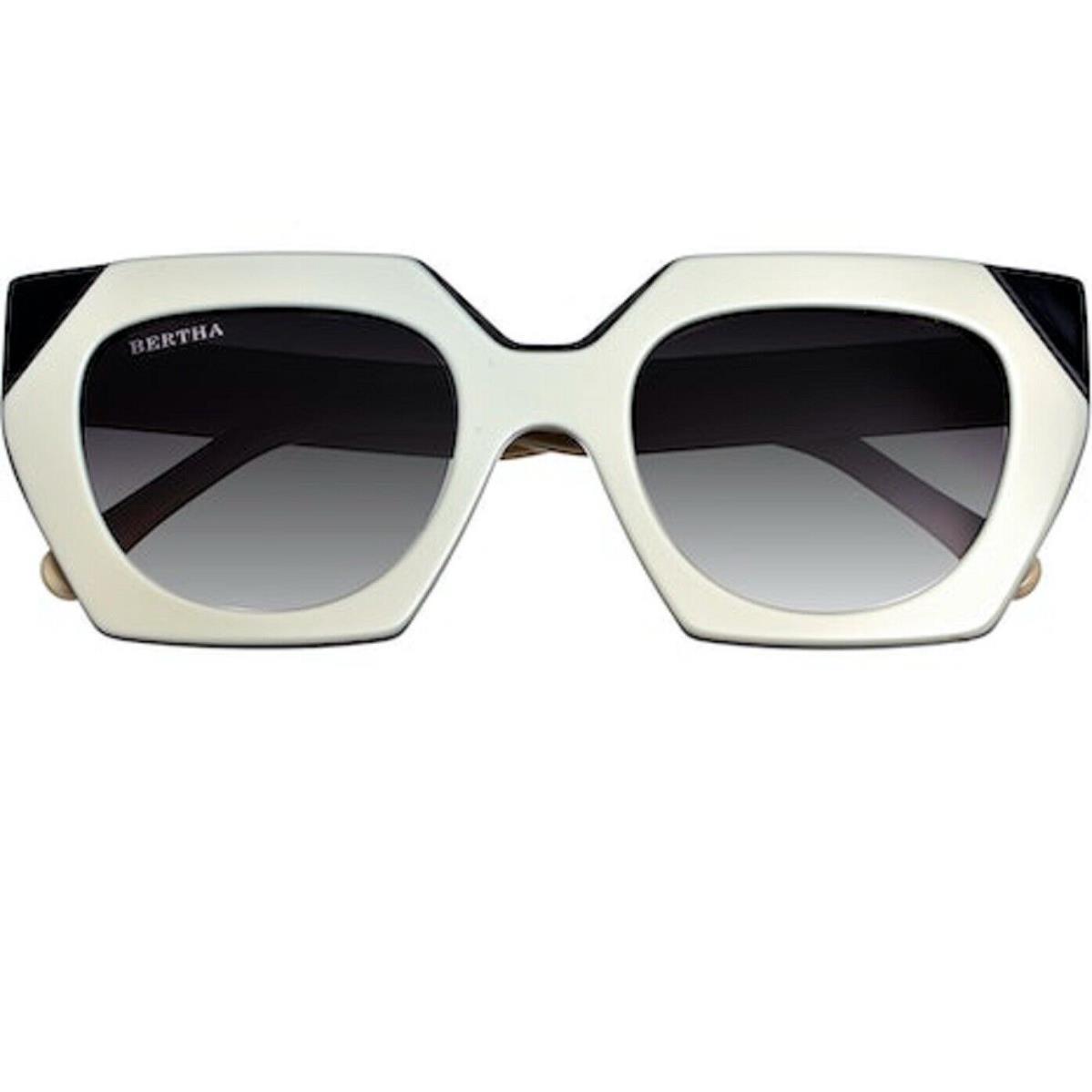 Bertha Marlowe Sunglasses - White