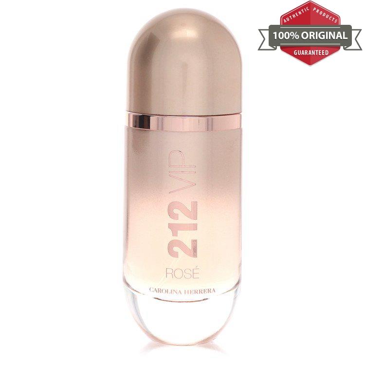 212 Vip Rose Perfume 2.7 oz Edp Spray Tester For Women by Carolina Herrera