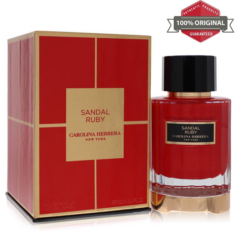 Sandal Ruby Perfume 3.4 oz Edp Spray Unisex For Women by Carolina Herrera