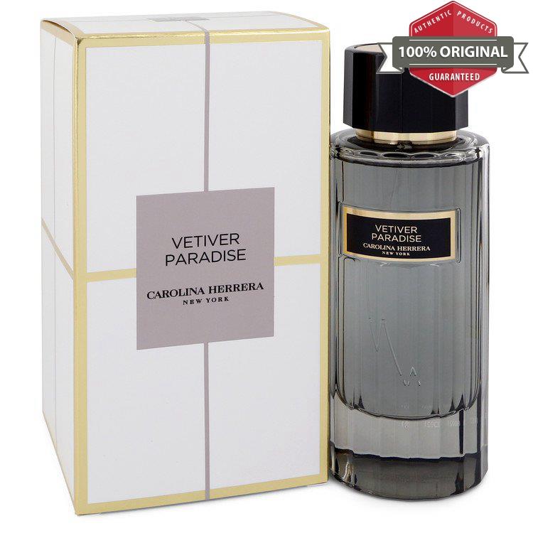 Carolina Herrera Vetiver Paradise Perfume 3.4 oz Edt Spray Unisex For Women