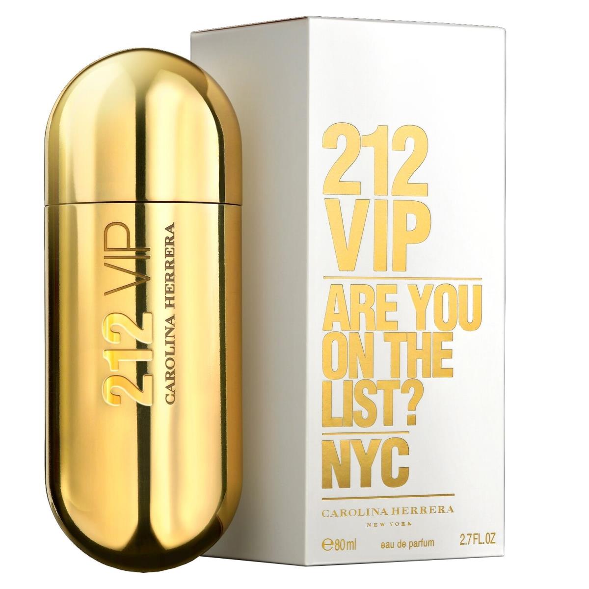 212 Vip by Carolina Herrera 2.7 / 1.7 Oz Edp Perfume For Women