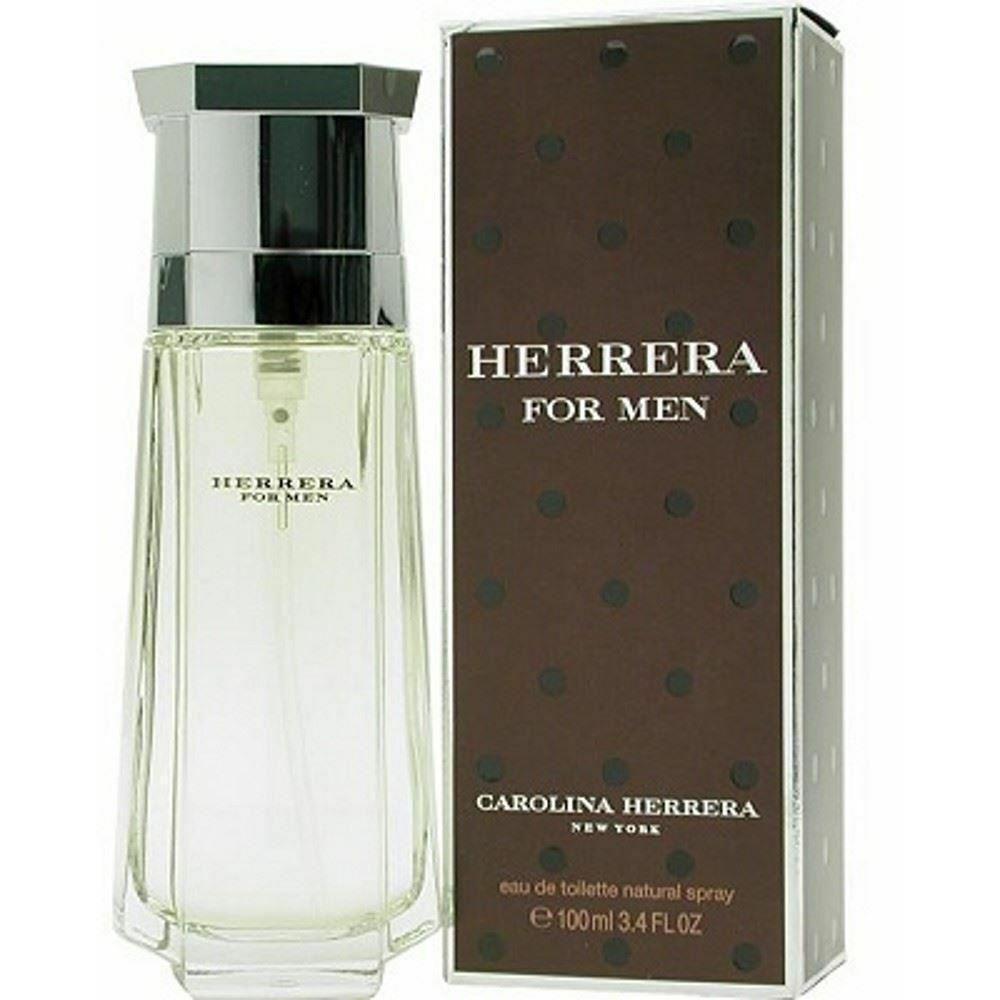 Herrera For Men Cologne Perfume by Carolina Herrera Edt Spray 3.4 6.7 oz