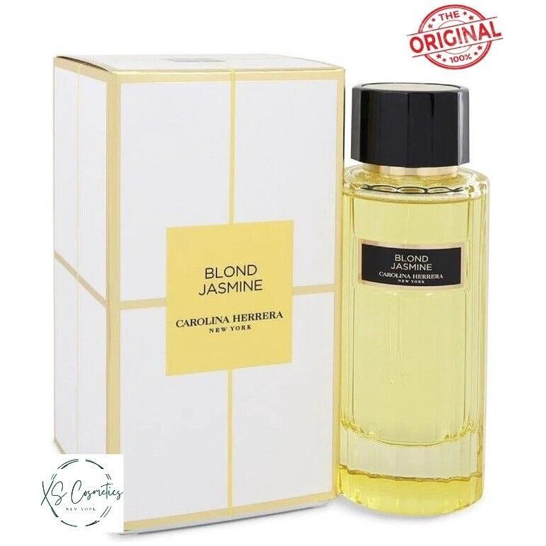 Carolina Herrera Blond Jasmine Eau DE Toilette Spray Unisex 3.4 Oz / 100 ml