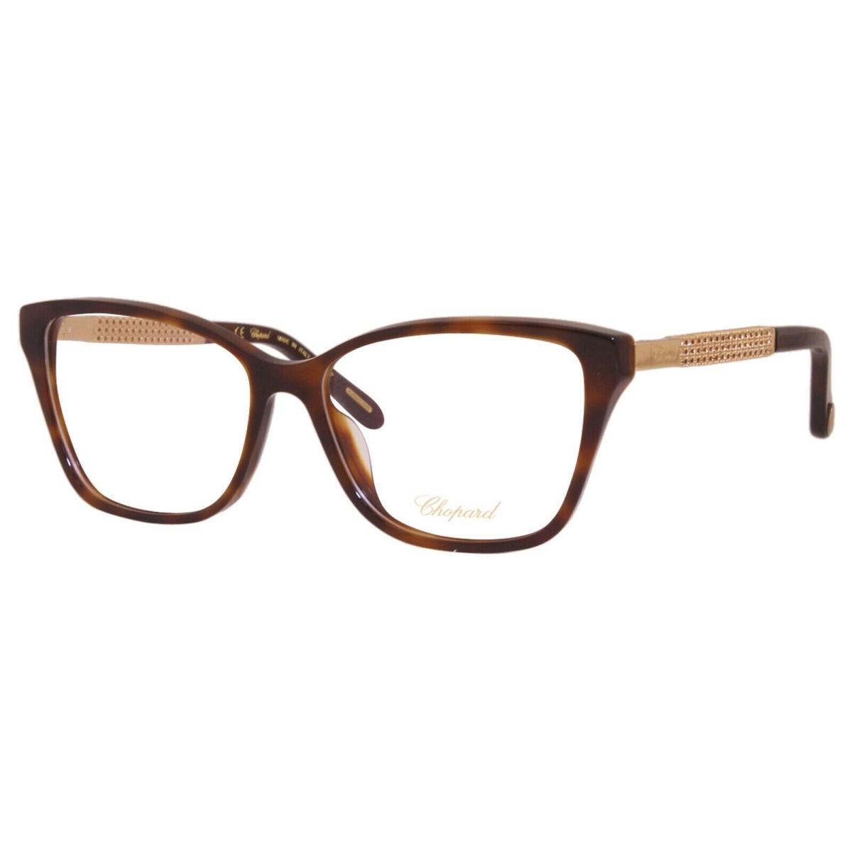 Chopard VCH282S 09XK Eyeglasses Women`s 23KT Tortoise Optical Frame 56mm - Frame: Tortoise