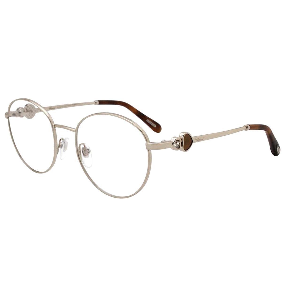 Chopard Eyeglasses VCHC52S 0594 51 Silver Optical Women`s Frame