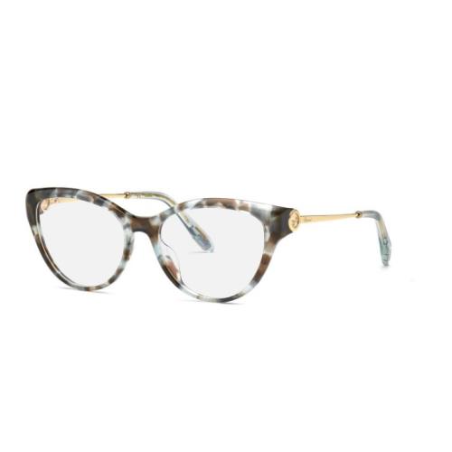 Chopard Women`s Eyeglasses Clear Demo Lens Havan/gold Plastic Frame VCH323S 06WS