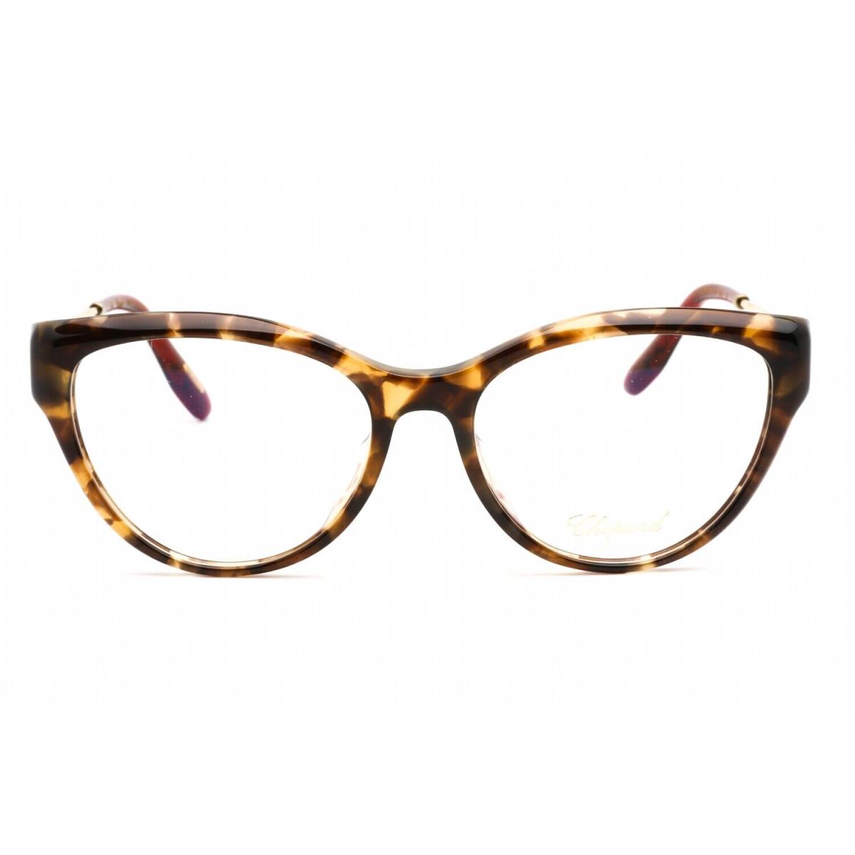 Chopard VCH323S 9AJY Eyeglasses Brown Havana Frame 53mm - Frame: Brown Havana