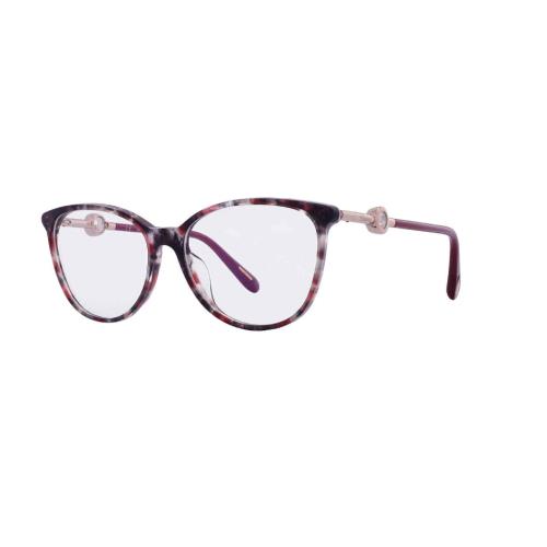 Chopard Demo Cat Eye Ladies Eyeglasses VCH283S 0775 55 VCH283S 0775 55 - Frame: Brown