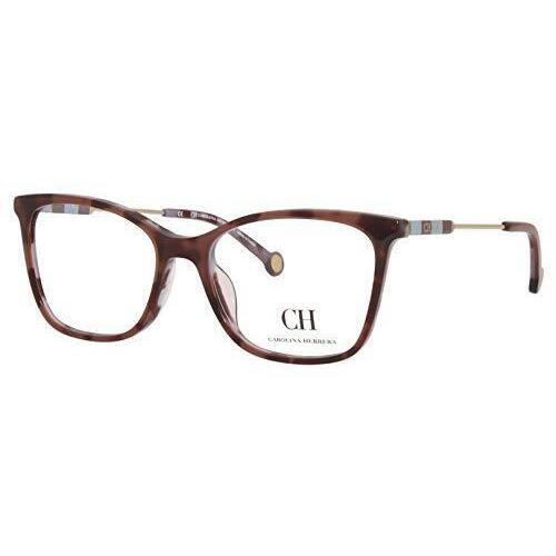 Carolina Herrera VHE846K-0ADD-53 Brown Eyeglasses