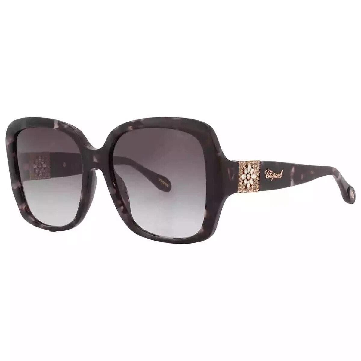 Chopard Grey Square Ladies Sunglasses SCH288S 0721 57 SCH288S 0721 57 - Frame: Multi, Lens: Grey