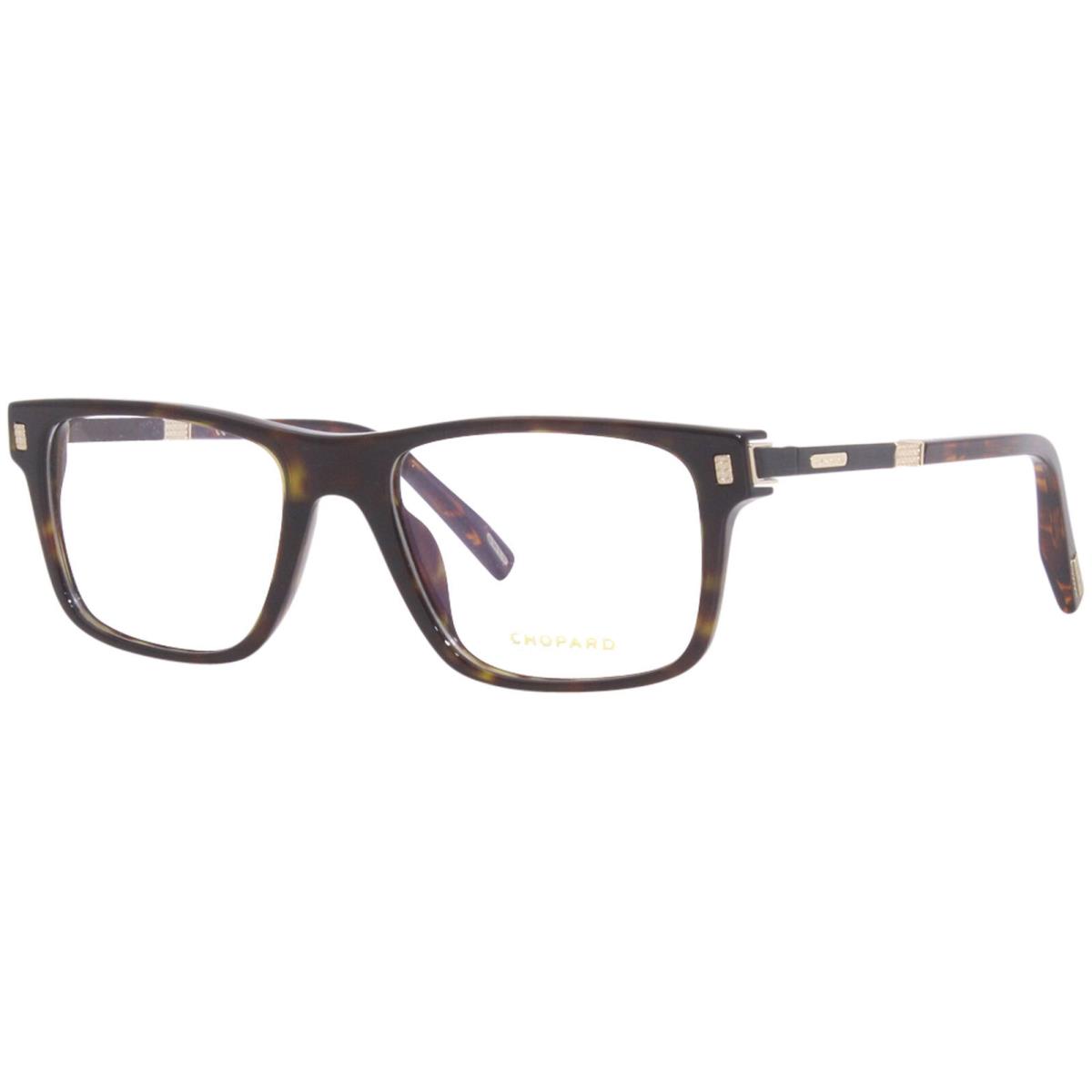 Chopard VCH313 722 Eyeglasses Frame Men`s Tortoise/gold Full Rim 53mm - Frame: Tortoise