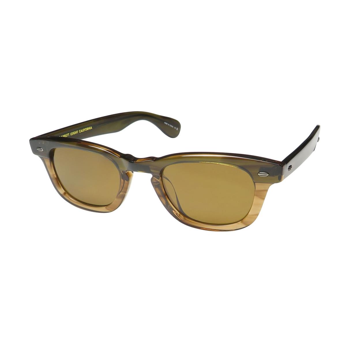 Garrett Leight Lo-b Sunglasses Premium Glass Uv/uvb Protection Exclusive