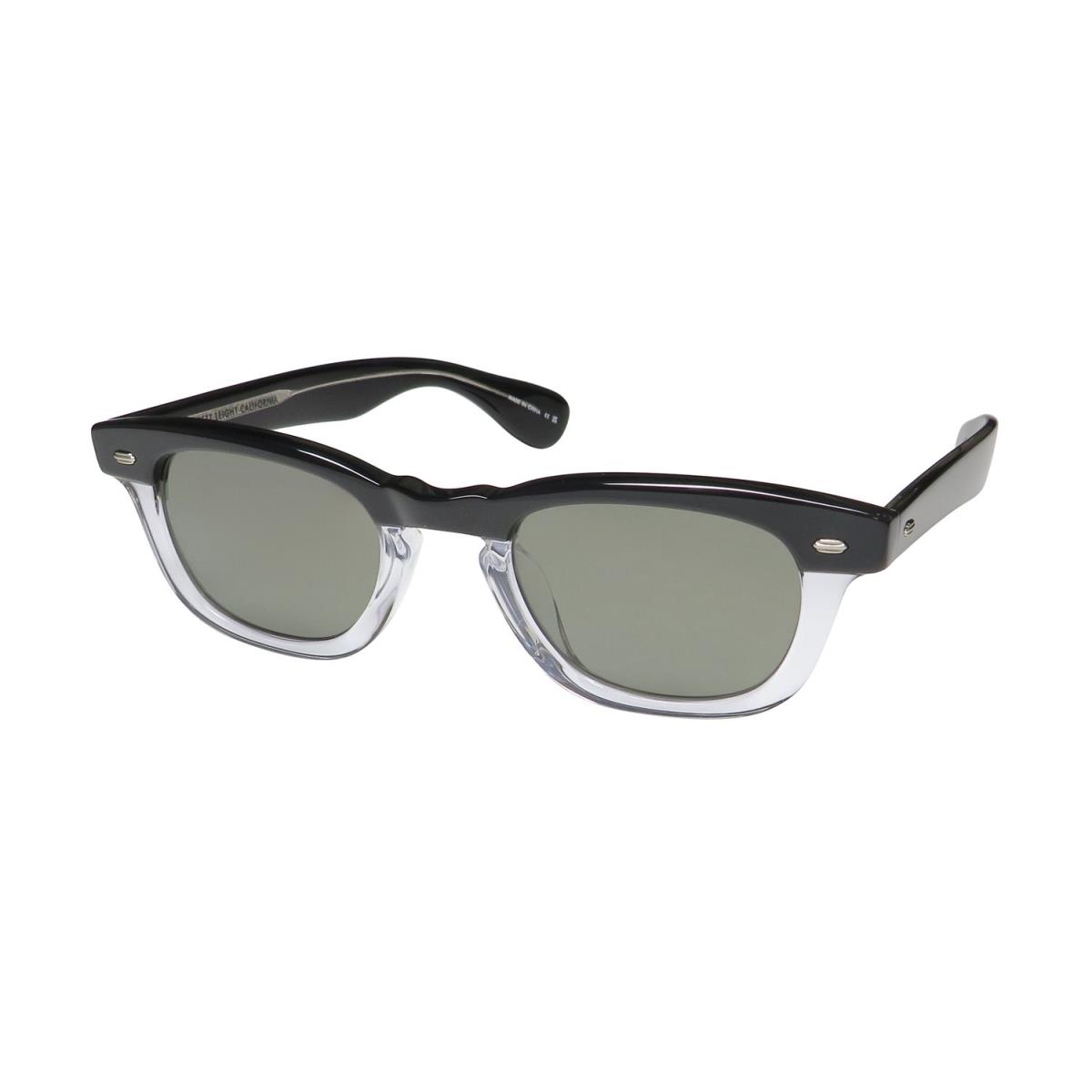 Garrett Leight Lo-b Sunglasses Premium Glass Uv/uvb Protection Exclusive Yin Yang