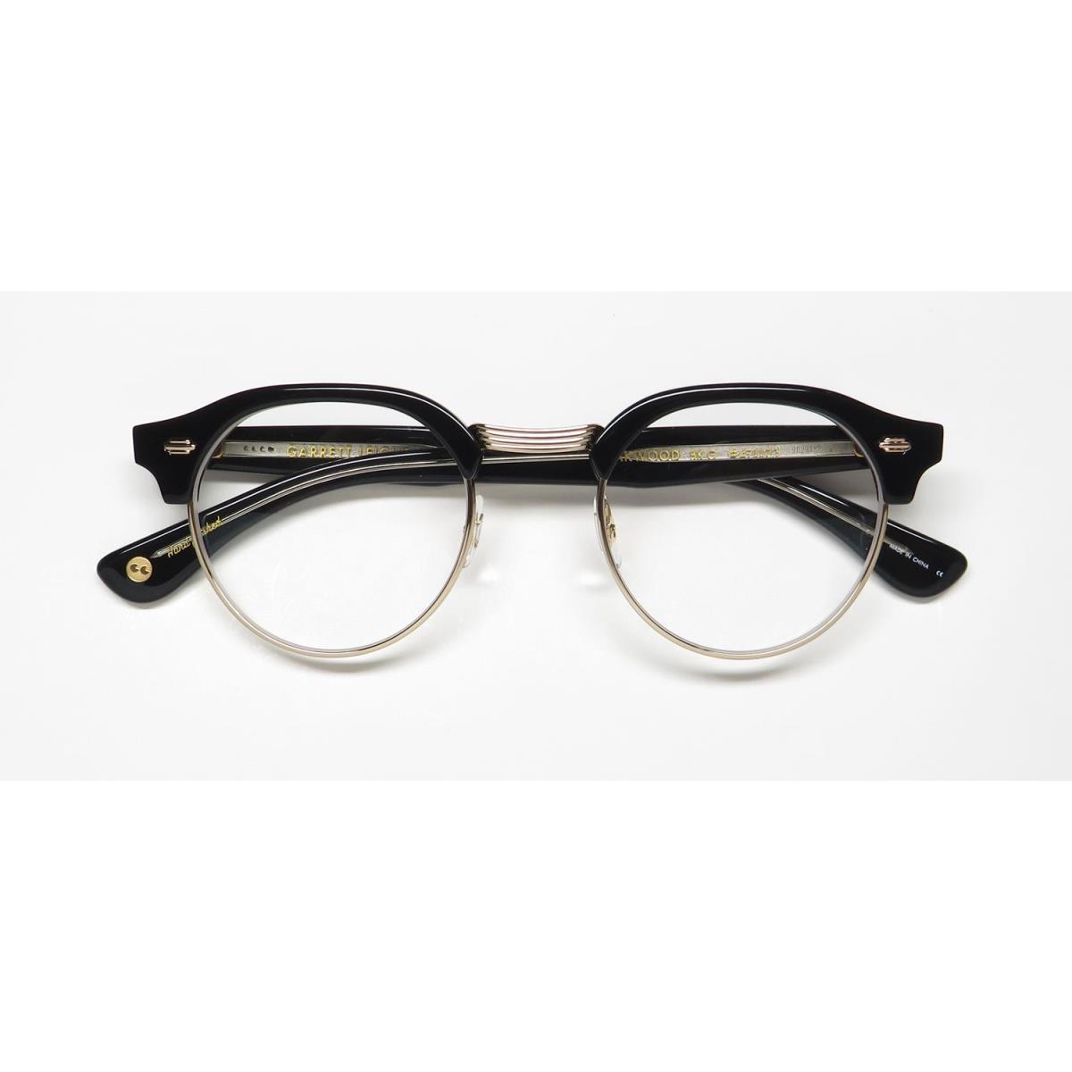 Garrett Leight Oakwood Eyeglass Frame/glasses Full-rim Retro/vintage 60S Looks Black / Gold