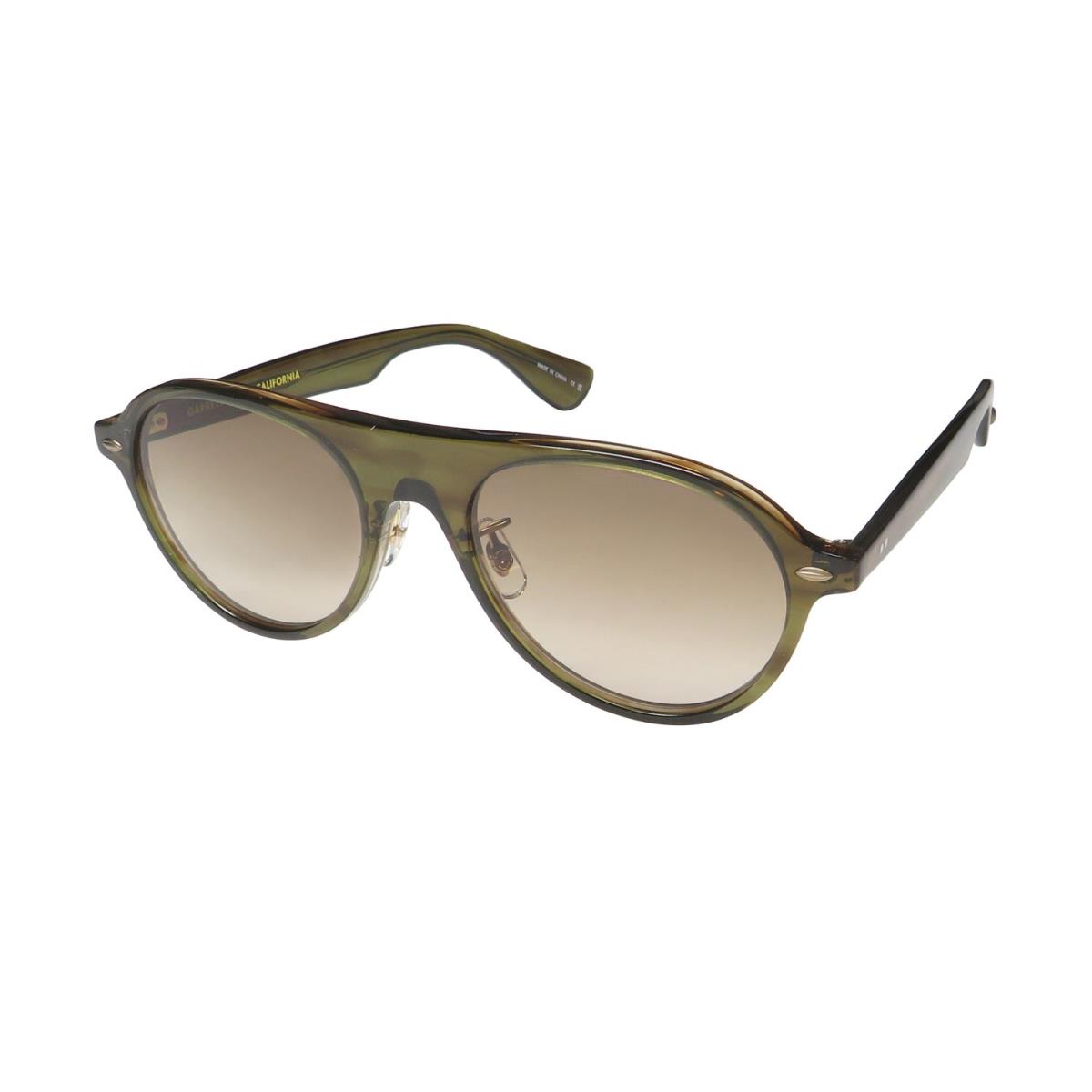 Garrett Leight Lady Eckhart Sunglasses AS Seen ON Celebrities Exclusive Designer Olive Tortoise