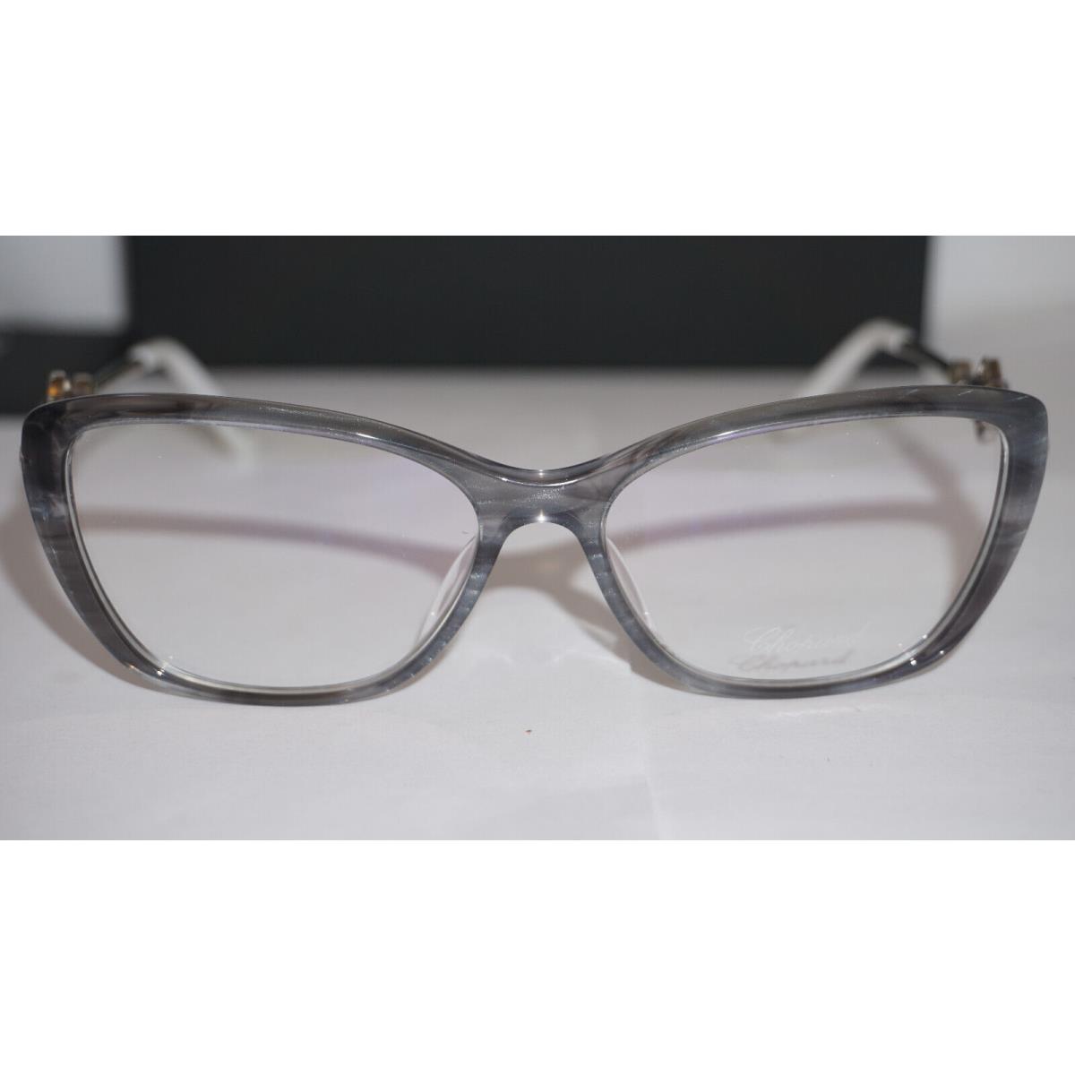 Chopard Eyeglasses Grey Marble Silver VCH224S 0AHU 54 15 135