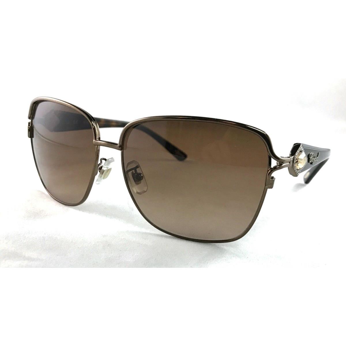 Chopard SCHA01S Sch A01S R80 Sunglasses Bronze Havana/brown 60-14-135