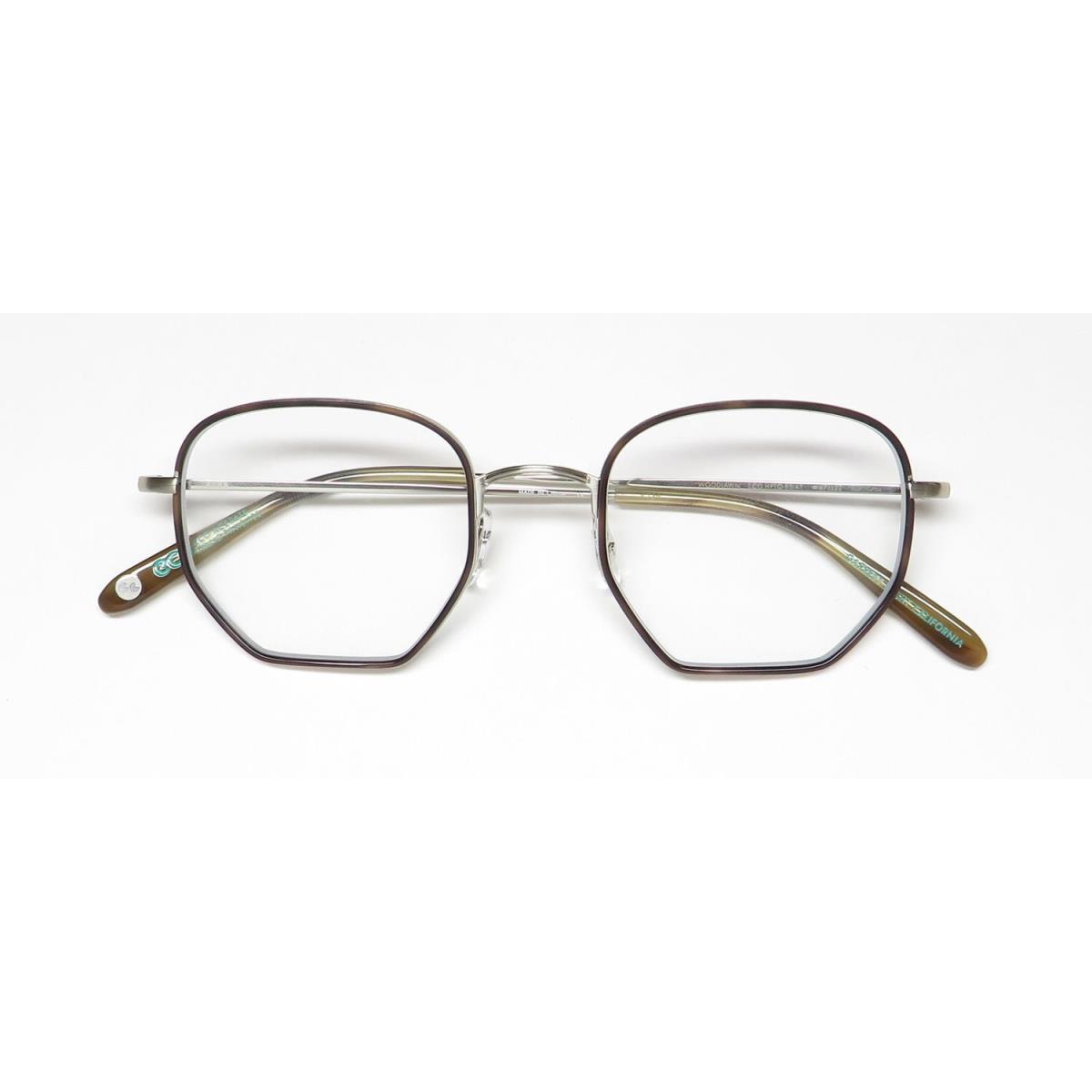 Garrett Leight Woodlawn Eyeglass Frame Metal Plastic Full-rim Womens