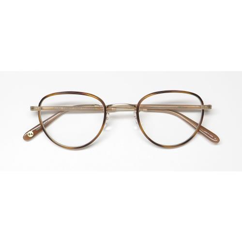 Garrett Leight Wiltern Eyeglass Frame Oval Plastic Unisex Db-mg-al 46-25-145