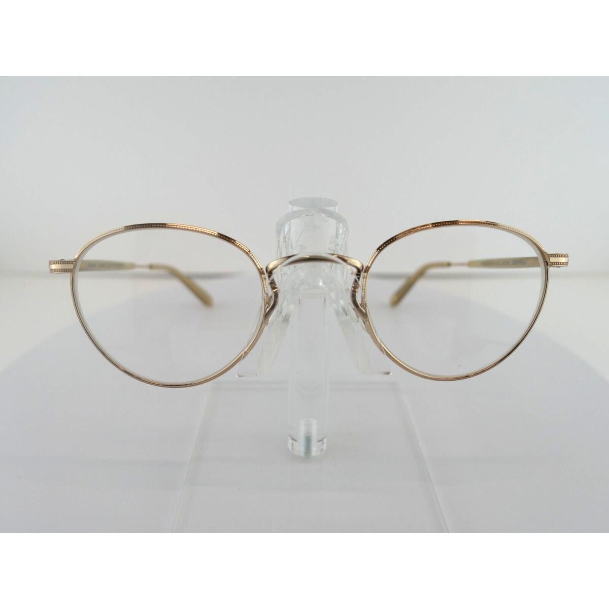 Garrett Leight Glco Walgrove M 45-24-145 Gold-caramel Laminate Eyeglass Frames