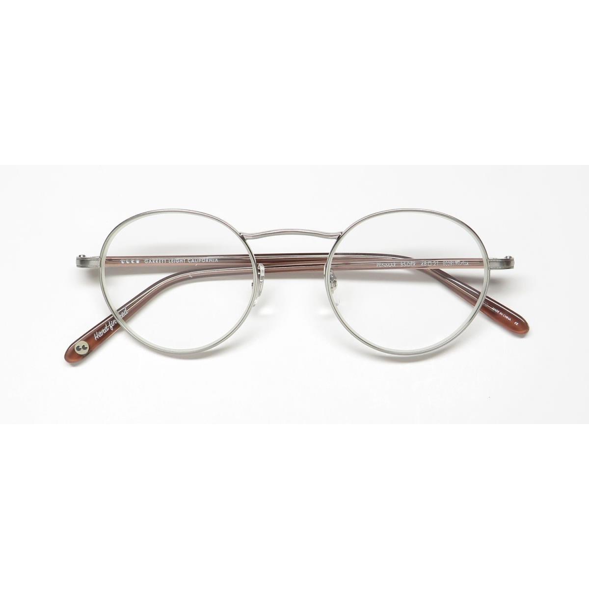 Garrett Leight Penmar Eyeglass Frame Full-rim Bs-der 48-21-145 Womens Round