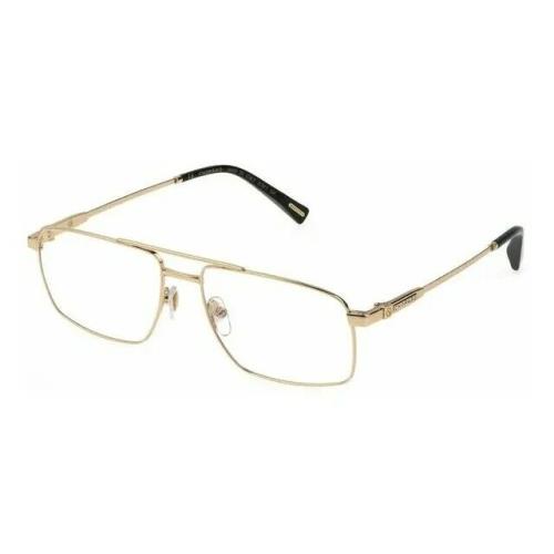 Chopard Eyeglasses VCHF56 0300 Shiny Rose Gold / Clear Lens 57X16X145