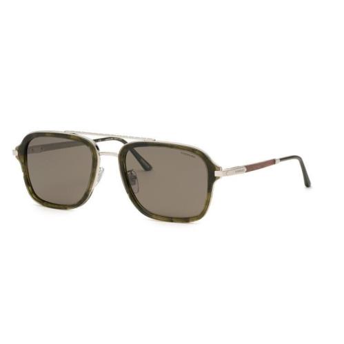 Chopard SCHG36 579P Shiny Palladium/smoke Lens Sunglasses 55mm