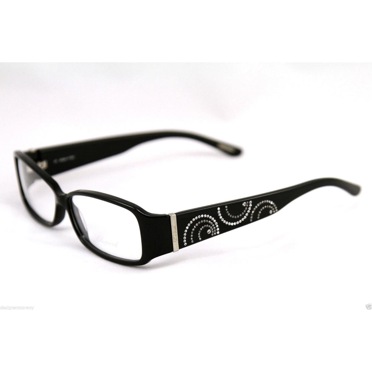 Chopard VCH027S Vch 027S 0700 Black Eyeglass Frame Eyewear 55-12-135