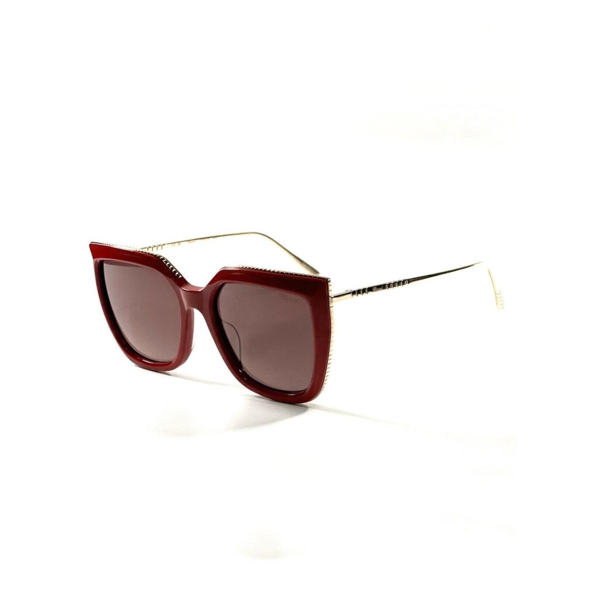 Chopard Sch 319 09LB Sunglasses Size 54mm Red Gold Women