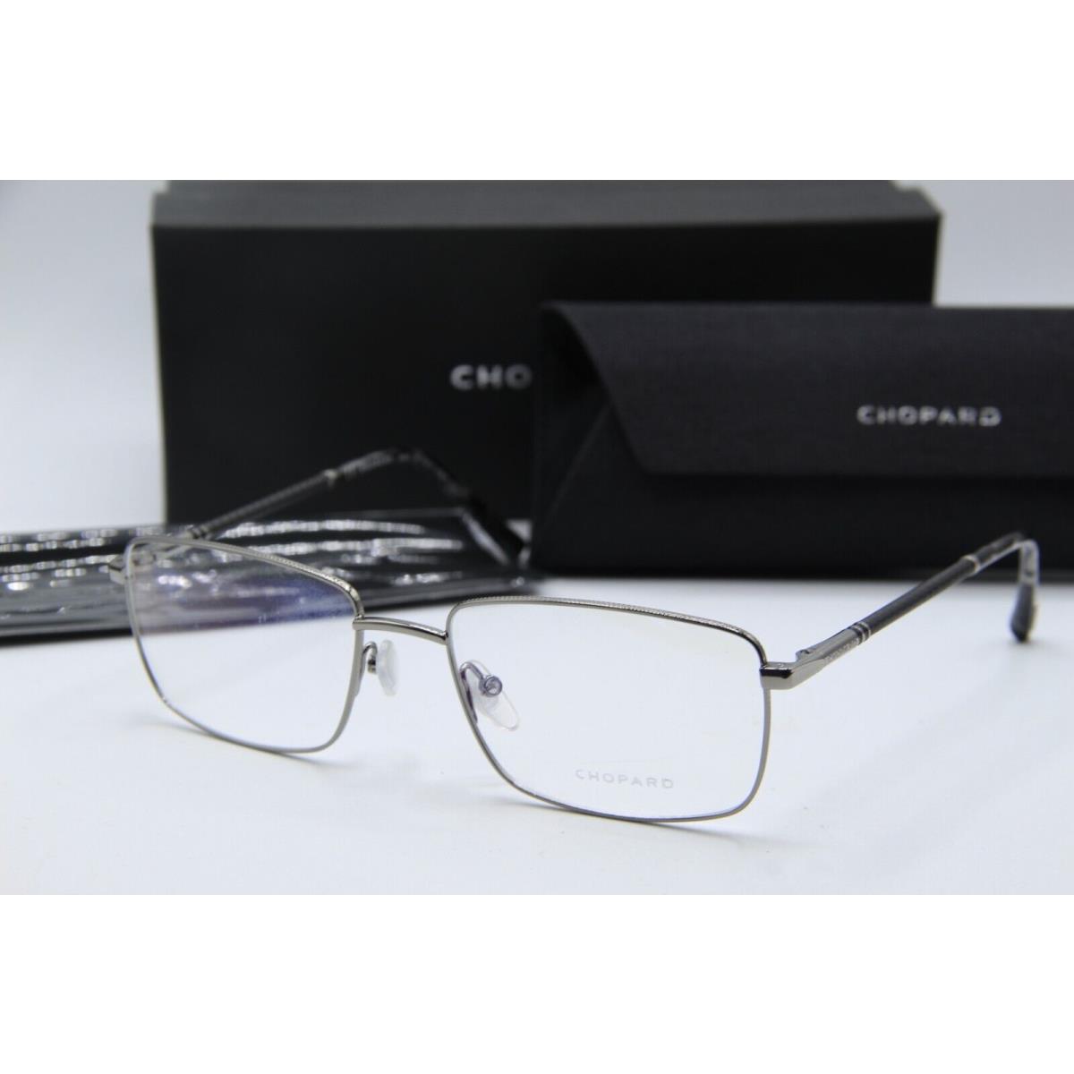 Chopard Vchd 84 0509 Gunmetal Havana Frames Eyeglasses 56-18