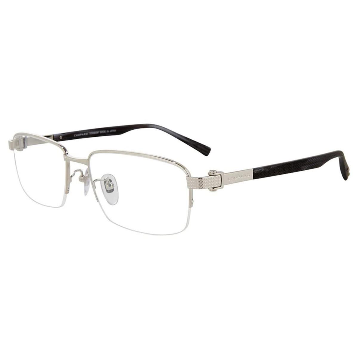 Chopard Designer Eyeglasses Made in France Vchd 02 K Silver 0579