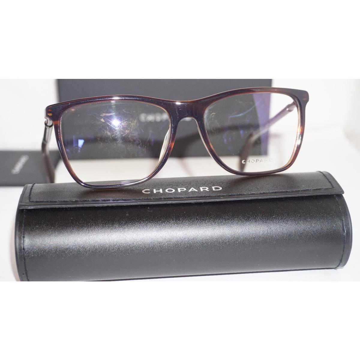 Chopard Eyeglasses Tortoise Gunmetal VCH275 06YH 57 17 145