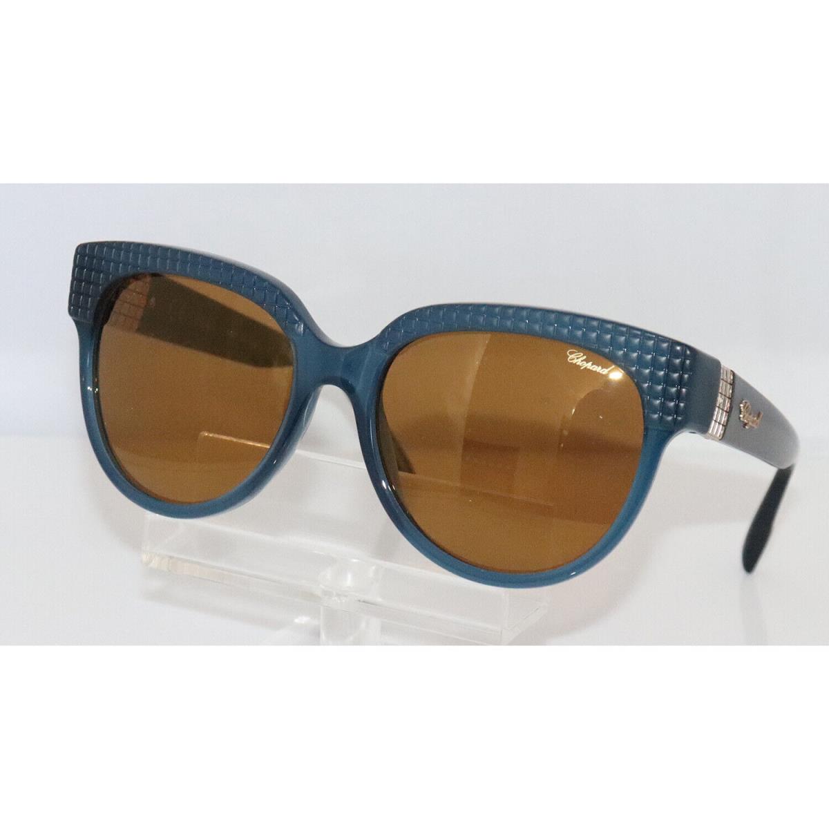 Chopard SCH234S U36G Blue with Crystals Sunglasses 56-18-140