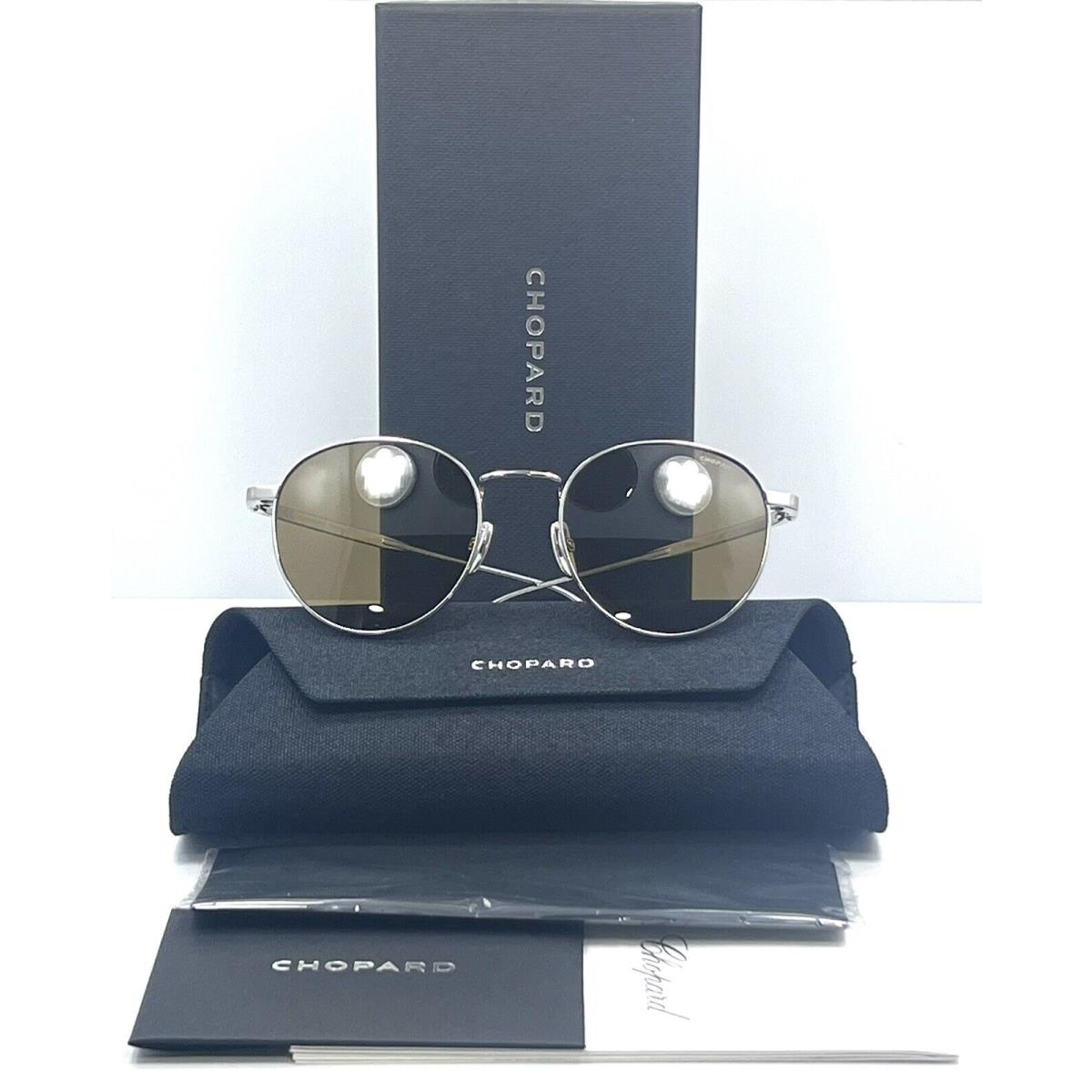 Chopard SC 77M 509P Polarized Lenses Titanium Sunglasses