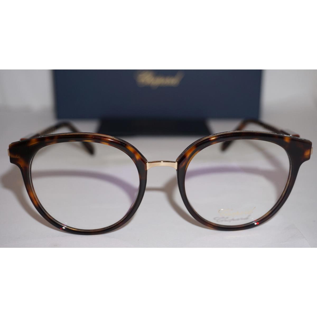 Chopard Eyeglasses Round Tortoise Gold VCH239 722 50 19 135