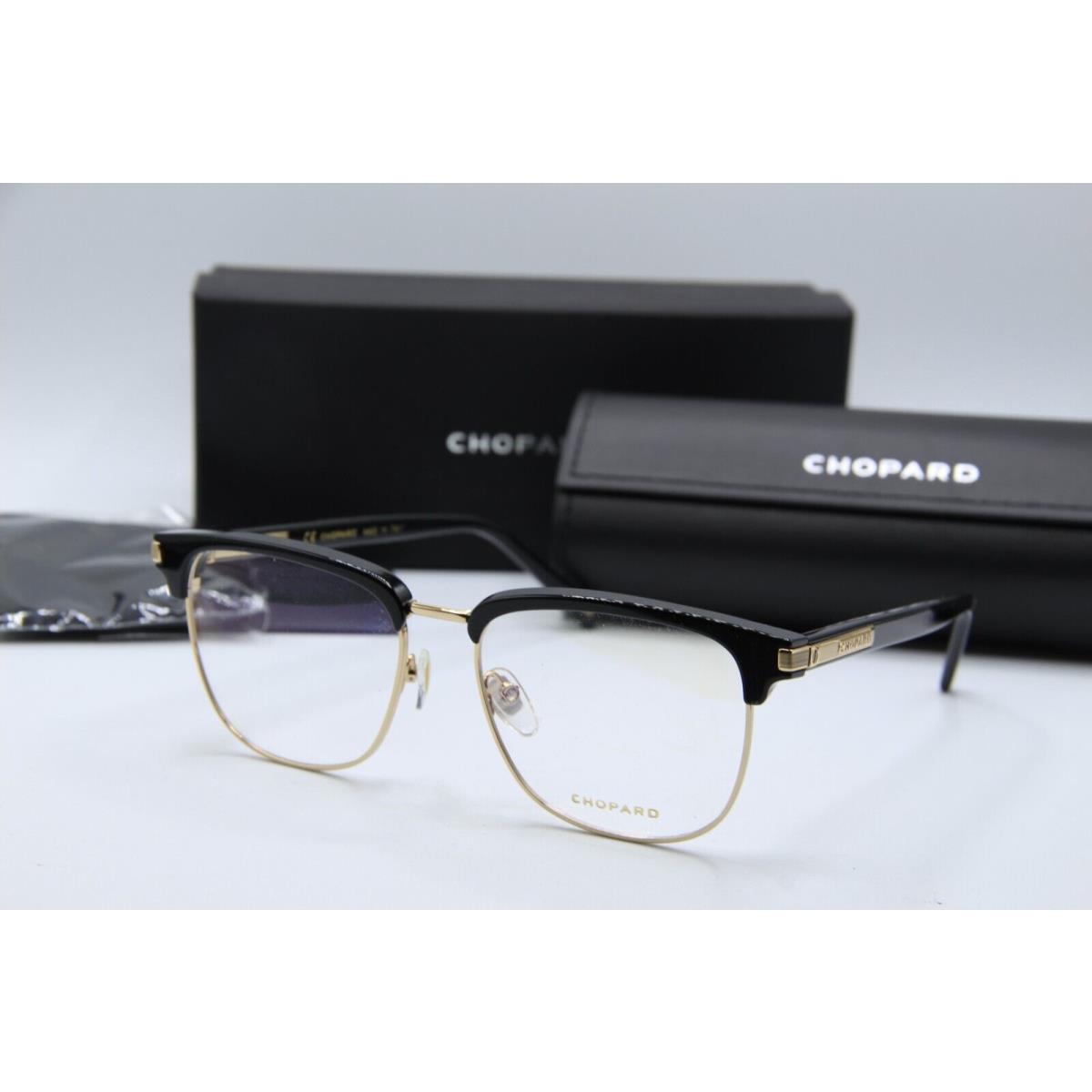 Chopard Vch 297 0700 Black Gold Frames Eyeglasses 54-17