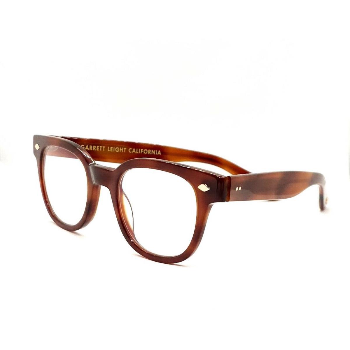 Garrett Leight Canter Eyeglasses Vinbt Vintage Burnt Tortoise Size 47