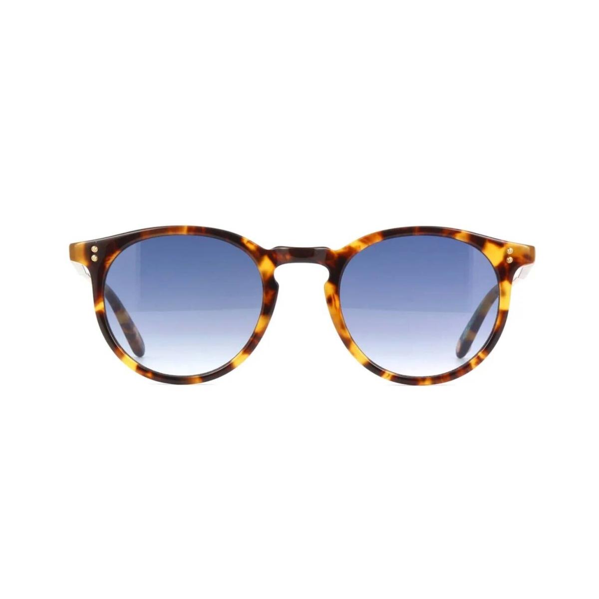 Garrett Leight Carlton Sun Bio Spotted Tortoise/marin Gradient Sunglasses