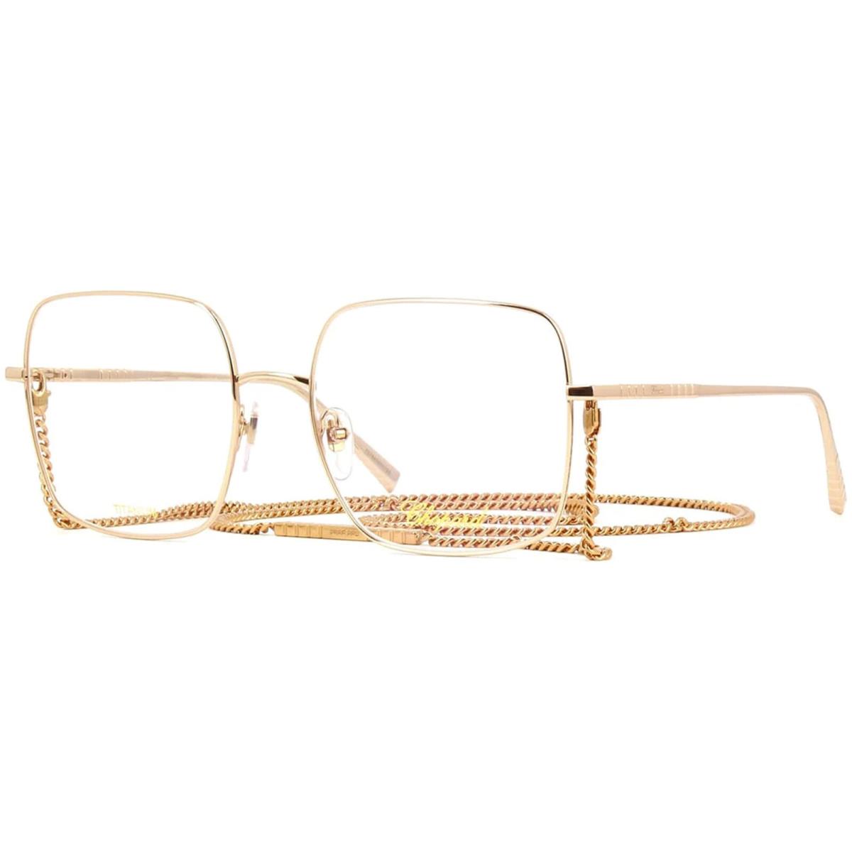 Chopard Women`s Titanium Rose Gold-tone Eyeglass Frames - IKCHF495508FC - Japan