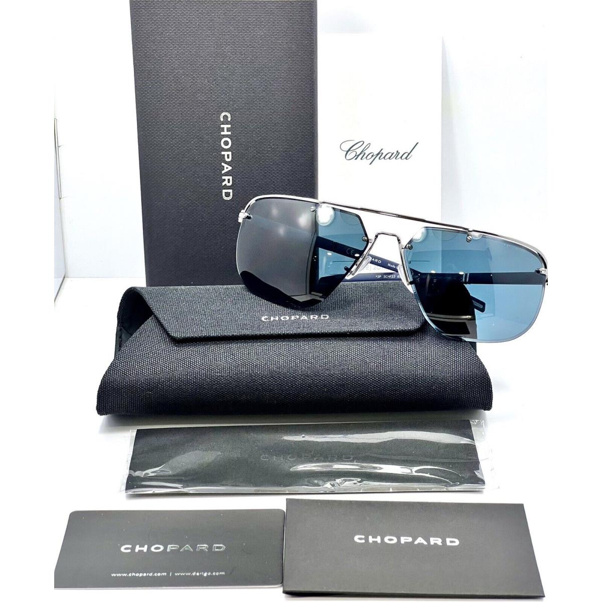 Chopard Sunglasses SCHF23 509P Polarized Lenses Carbon Fiber/rubber