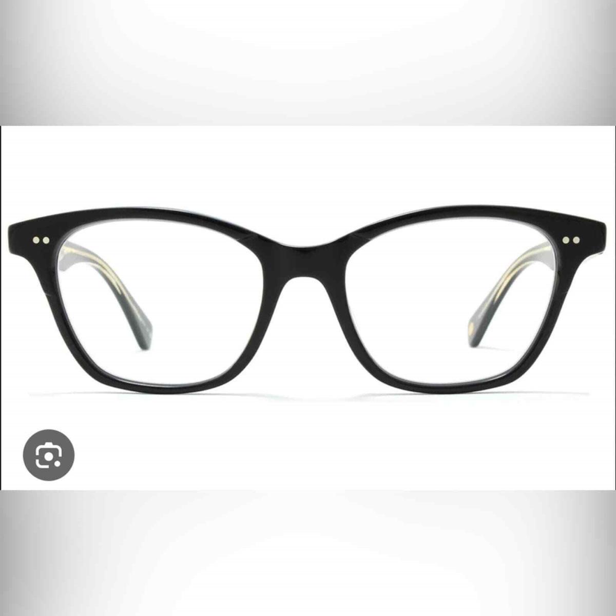 Garrett Leight California Women`s Glyndon Black Eyewear Glasses Frames Rxable