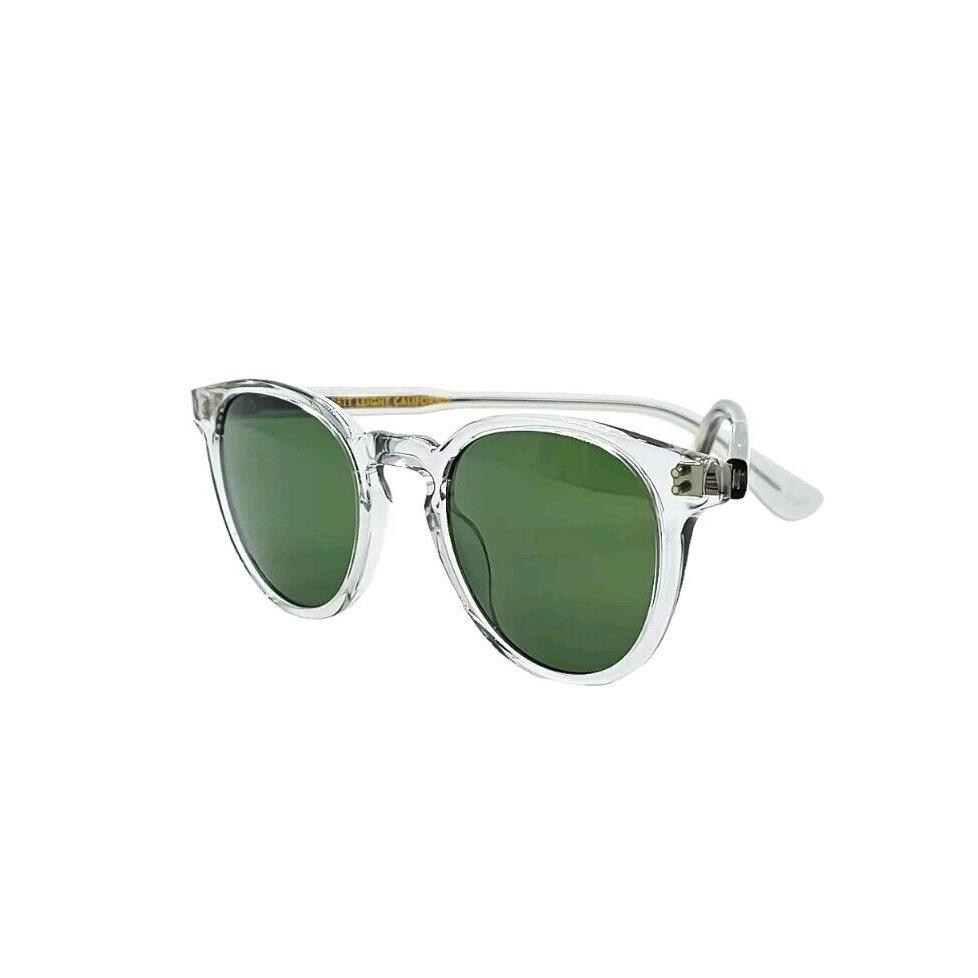 Garrett Leight Clement Sunglasses Bio Sk/ Bio Green Size 46