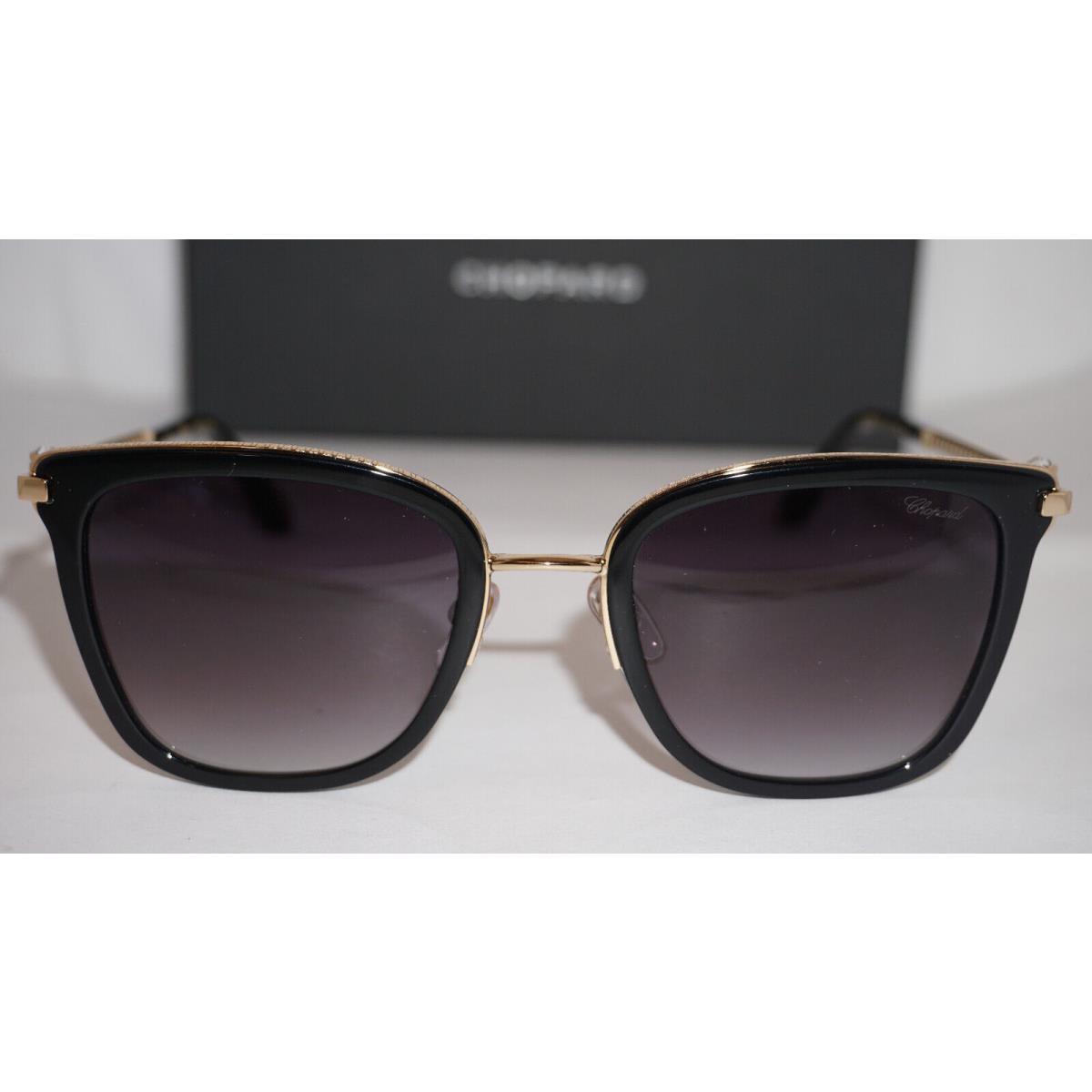 Chopard Sunglasses Cateye Gold Black Brown SCH286S 0700 53 21 140